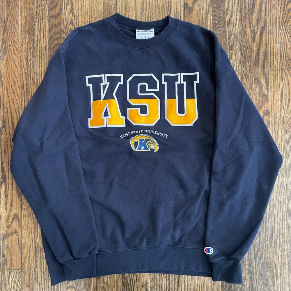 Champion Kent State University Golden Flashes Pullover Crewneck Sweatshirt